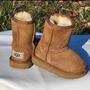 Ugg Baby Toddler Boots Classic Short Chestnut Brown